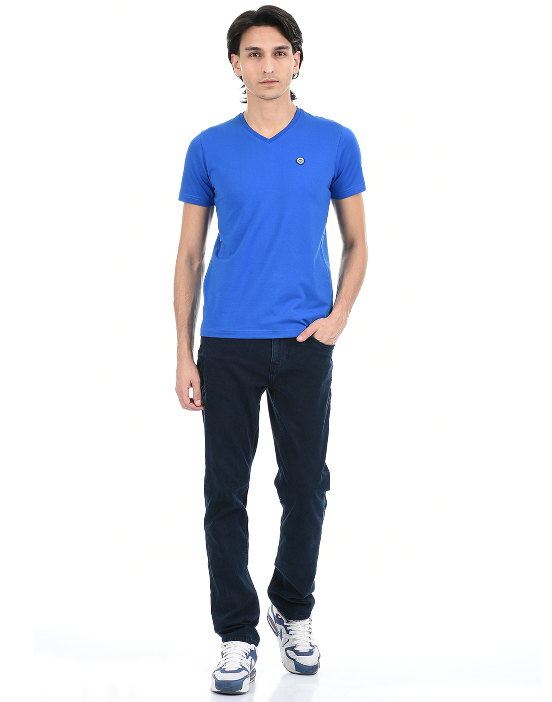 Cloak & Decker by Monte Carlo Men Blue T-Shirt